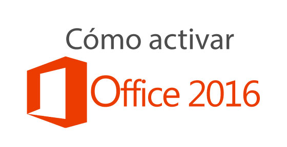 activar office 2016